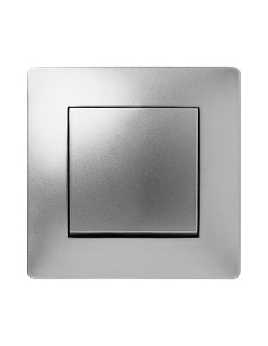CONMUTADOR HABITAT 15 10A-250V ALUMINIO