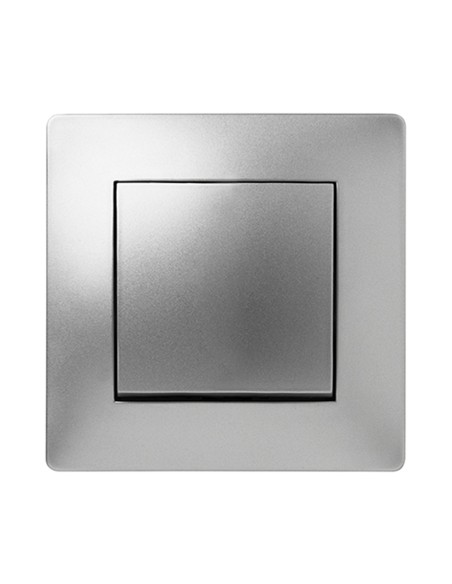 CONMUTADOR HABITAT 15 10A-250V ALUMINIO