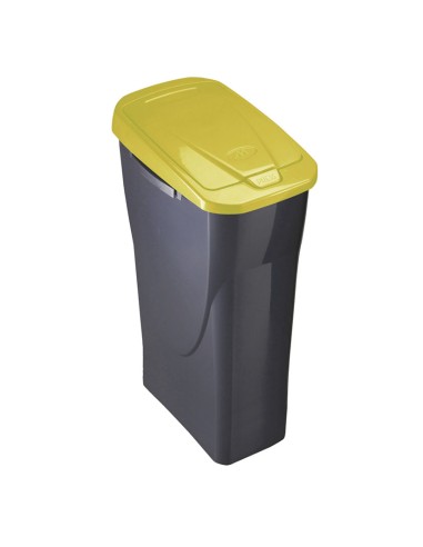 CUBO ECOBIN 15L. CON TAPA AMARILLA