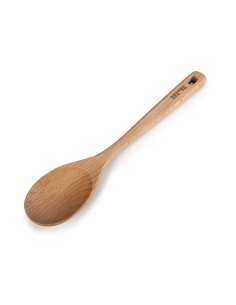 CUCHARA REDONDA 30CM MADERA REC.ACEITE
