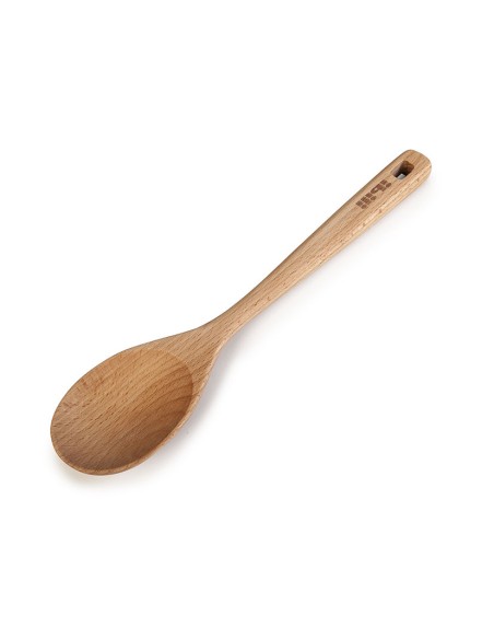 CUCHARA REDONDA 30CM MADERA REC.ACEITE