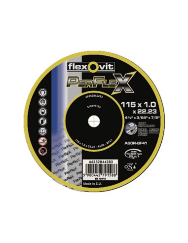 DISCO CORTE FINO (10) PERFLEX 125X1.0MM.