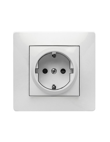ENCHUFE SCHUKO HABITAT15 16A-250V BLANCO