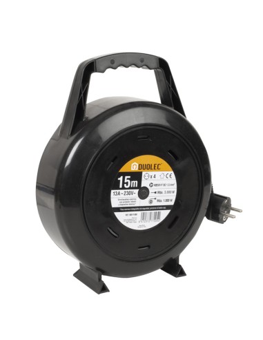 ENROLLACABLE DOMESTICO 15 M MAX. 3000 W