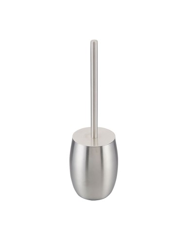 ESCOBILLERO WC INOX. OVAL SATIN HABITEX