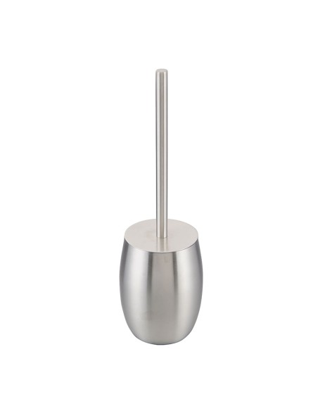 ESCOBILLERO WC INOX. OVAL SATIN HABITEX