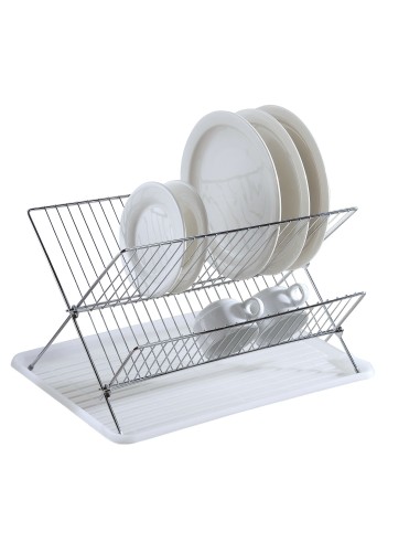 ESCURREPLATOS CROMADO PLEGABLE HABITEX