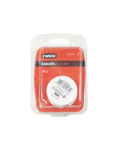 ESTAÑO BOB.60% 1,5MM.100GR.