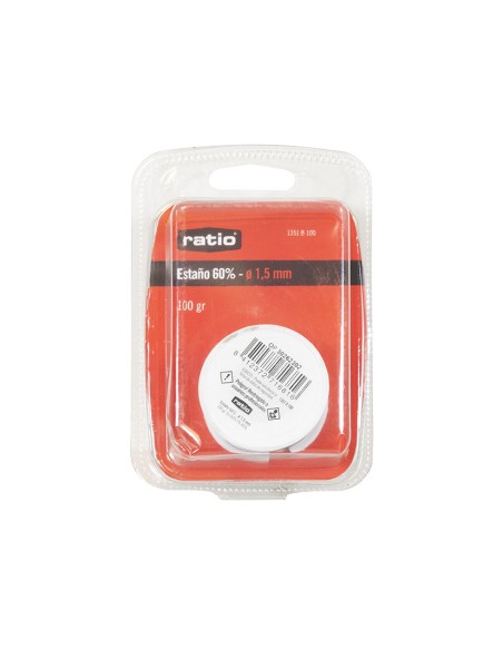 ESTAÑO BOB.60% 1,5MM.100GR.