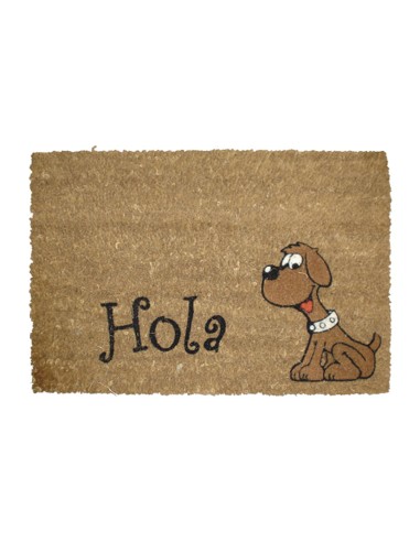 FELPUDO COCO DESIGN 40X60 CM. PERRO HOLA