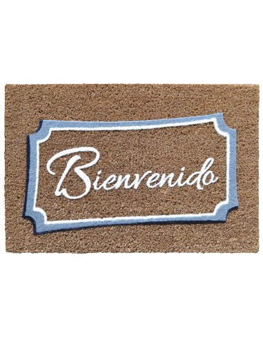 FELPUDO COCO DESIGN BIENVENIDO 40X60CM.