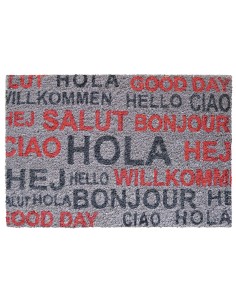 FELPUDO COCO FUN SALUDOS 40X60CM.