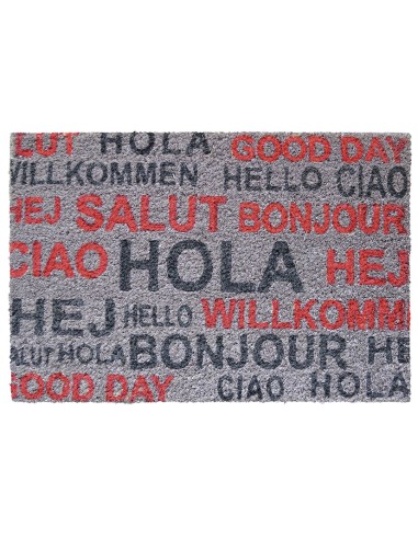 FELPUDO COCO FUN SALUDOS 40X60CM.