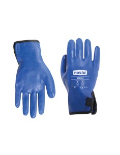 GUANTES PROTECCION WORK9 T.7 AZUL