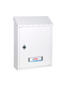 BUZON EXTERIOR MET. LAREDO. BLANCO.