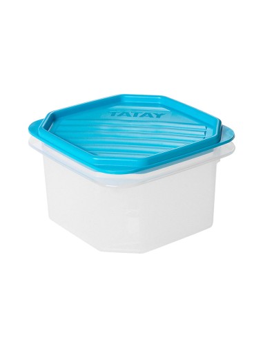 HERMETICO TOPFLEX CUADRADO 0,6L.TATAY