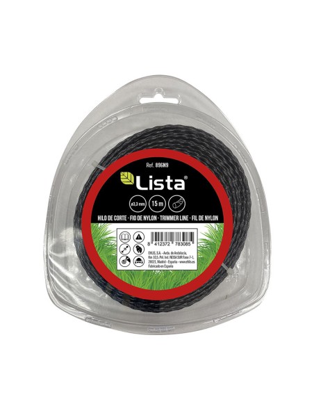 HILO NILON TRENZADO COR/DES.Ø 3,3 MMX15M