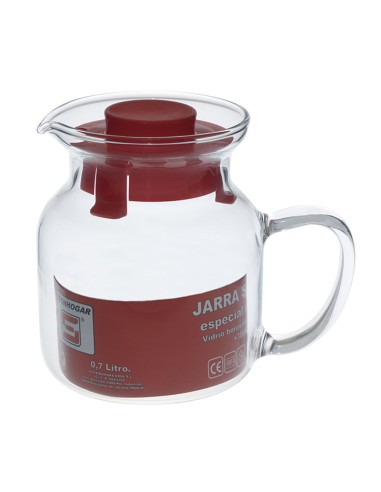 JARRA BOROSILICATO MICROONDAS 700 ML.
