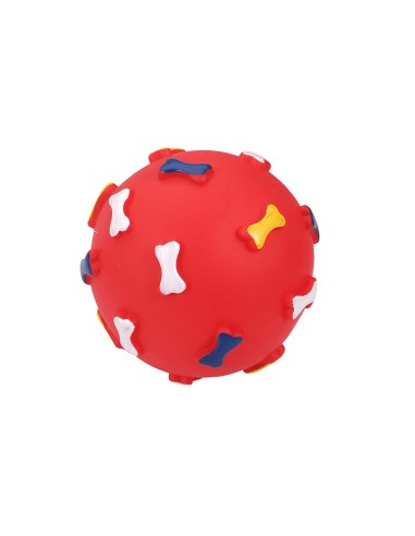 JUGUETE PERRO. BOLA VINILO Ø 12,5 CM