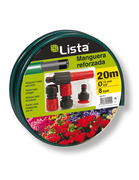 KIT MANGUERA 15MM X 20M
