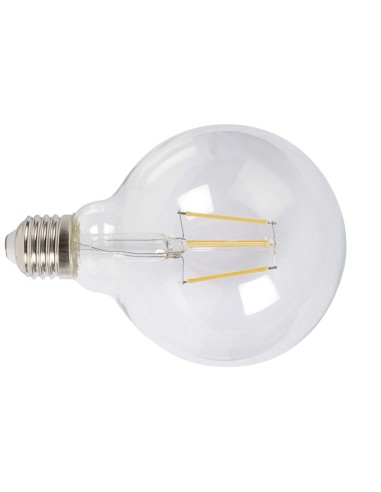 LAMP.LED FILAM.GLOBO G95  8W 2700K TRANS