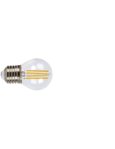 LAMP.LED FILAM.MINIG  E27 4W 6400K TRANS