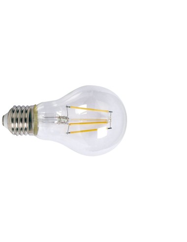 LAMP.LED FILAM.STAND  E27 8W 6400K TRANS