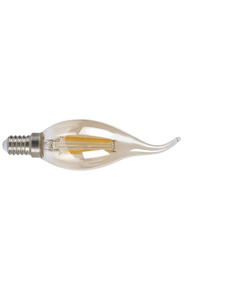 LAMP.LED FILAM.VELA  DEC.E14 4W 2500K VT
