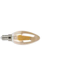 LAMP.LED FILAM.VELA  E14 4W 2500K VINTAG