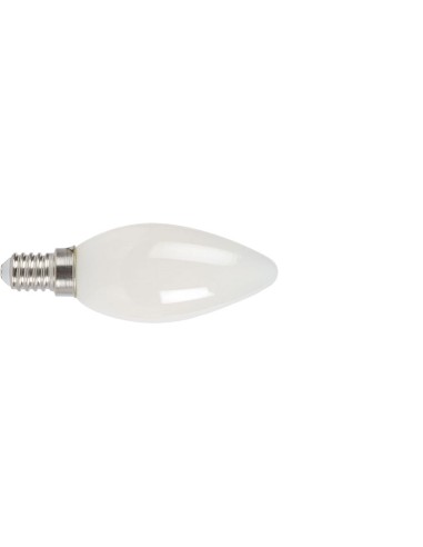 LAMP.LED FILAM.VELA  E14 4W 2700K OPACO