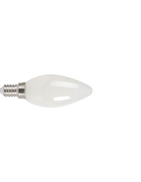 LAMP.LED FILAM.VELA  E14 4W 2700K OPACO