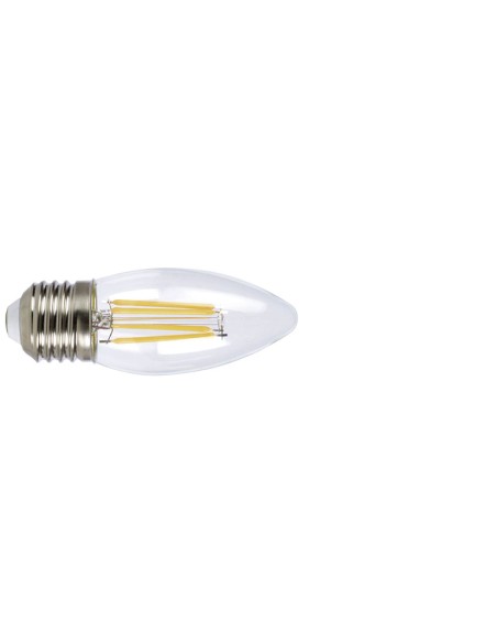 LAMP.LED FILAM.VELA  E27 4W 2700K TRANSP
