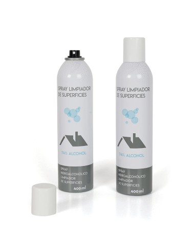 LIMPIADOR SUPERF.C/ALCOHOL SPRAY 400 ML