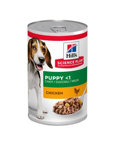 Hills Science Plan Canine Puppy Pollo (Lata) 370 gr