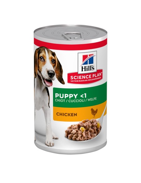 Hills Science Plan Canine Puppy Pollo (Lata) 370 gr