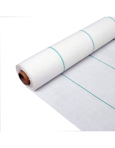 MALLA ANTIHIERBA  BLANCO. 2X5