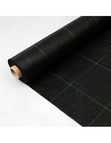 MALLA ANTIHIERBA  NEGRO. 2X10