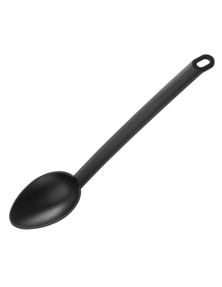 CUCHARON SERVIR NYLON NEGRO 30 CM.