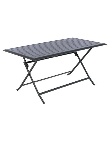 MESA ALUMINIO PLEGABLE 150X80 CM.GRAFITO