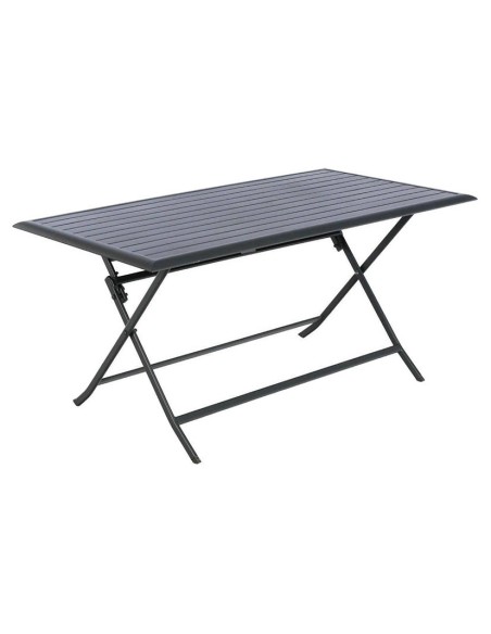 MESA ALUMINIO PLEGABLE 150X80 CM.GRAFITO
