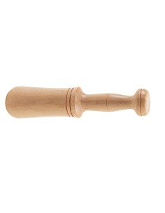 MORTERO, MANO MADERA 19 CM.