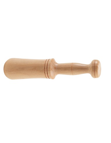 MORTERO, MANO MADERA 19 CM.