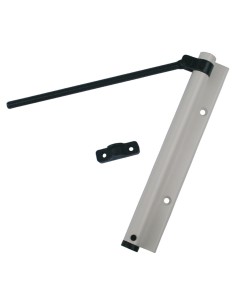 MUELLE CIERRAPUERTAS BRAZO. PLATEADO.