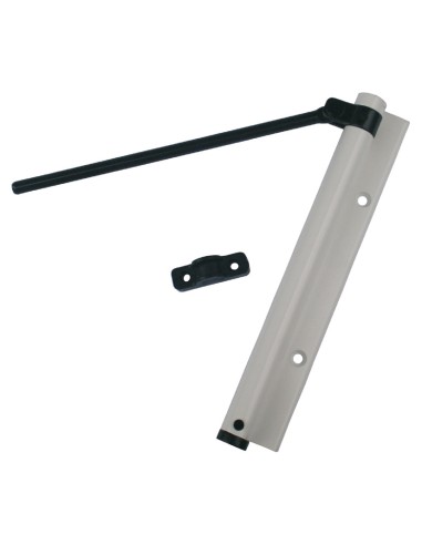 MUELLE CIERRAPUERTAS BRAZO. PLATEADO.