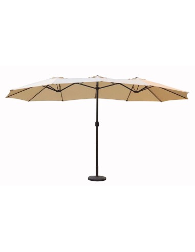 PARASOL DOBLE 4,5 X 2,65 X H 2,41 M