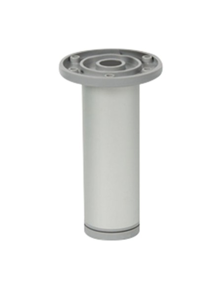 PATA REDONDA 40xh120MM. ALUM. MATE
