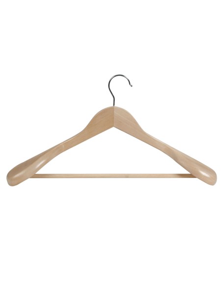 PERCHA MADERA DELUXE ESP. TRAJES HABITEX