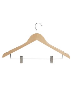 PERCHA MADERA RECTA.3 U.C/PINZAS HABITEX