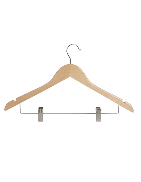 PERCHA MADERA RECTA.3 U.C/PINZAS HABITEX