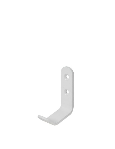 PERCHA MET. SENCILLA BLANCA 60 MM